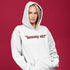 For all the true Canadians out there, here’s the “Beauty, Eh?” Hoodie, featuring bold red & black plaid lettering that just screams Great White North.